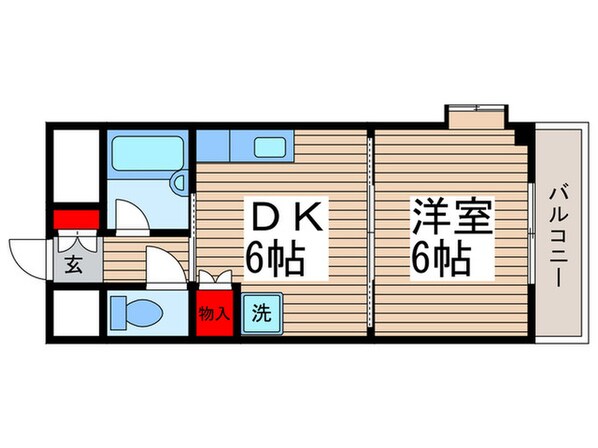 ア－ネスト８８の物件間取画像